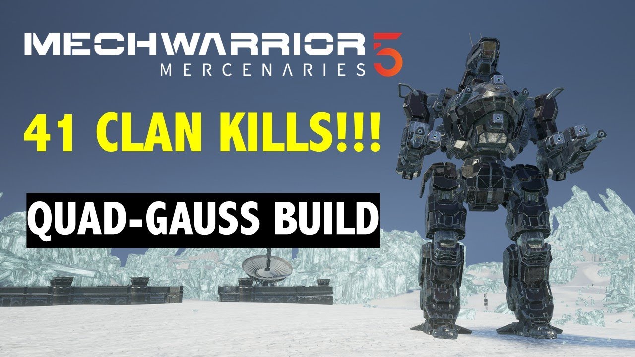 Stupidly Difficult Raid Mission Against the Clans With 60 Enemy Mechs!!! (MechWarrior 5 Mercenaries)
