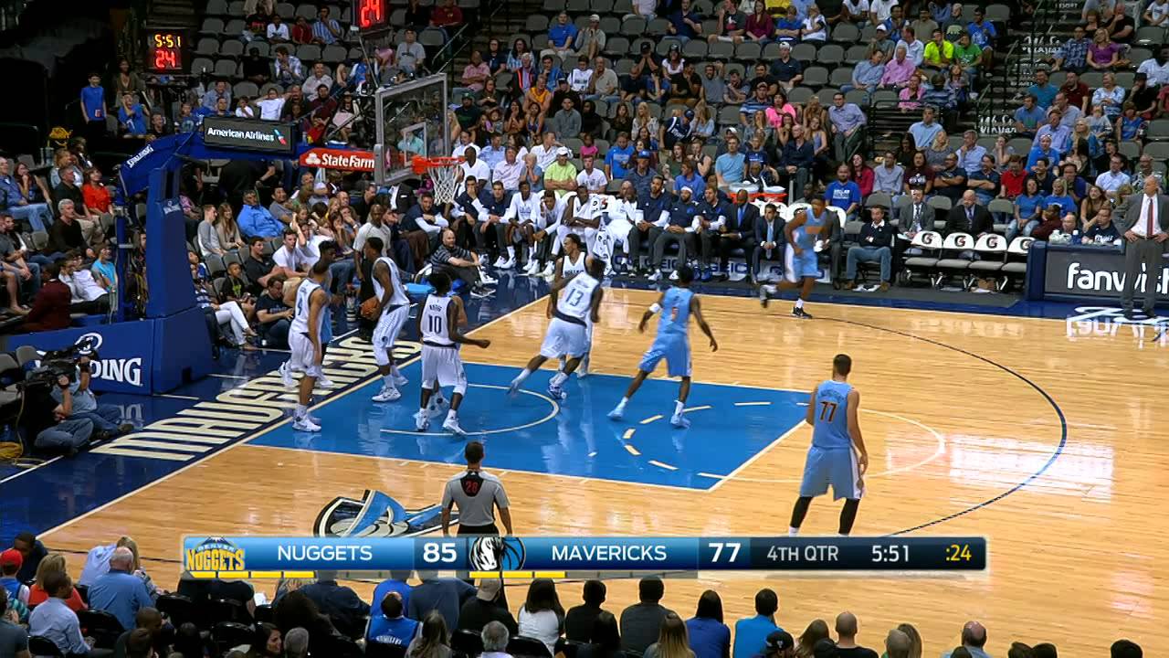 Emmanuel Mudiay Scores 17 in Preseason Debut