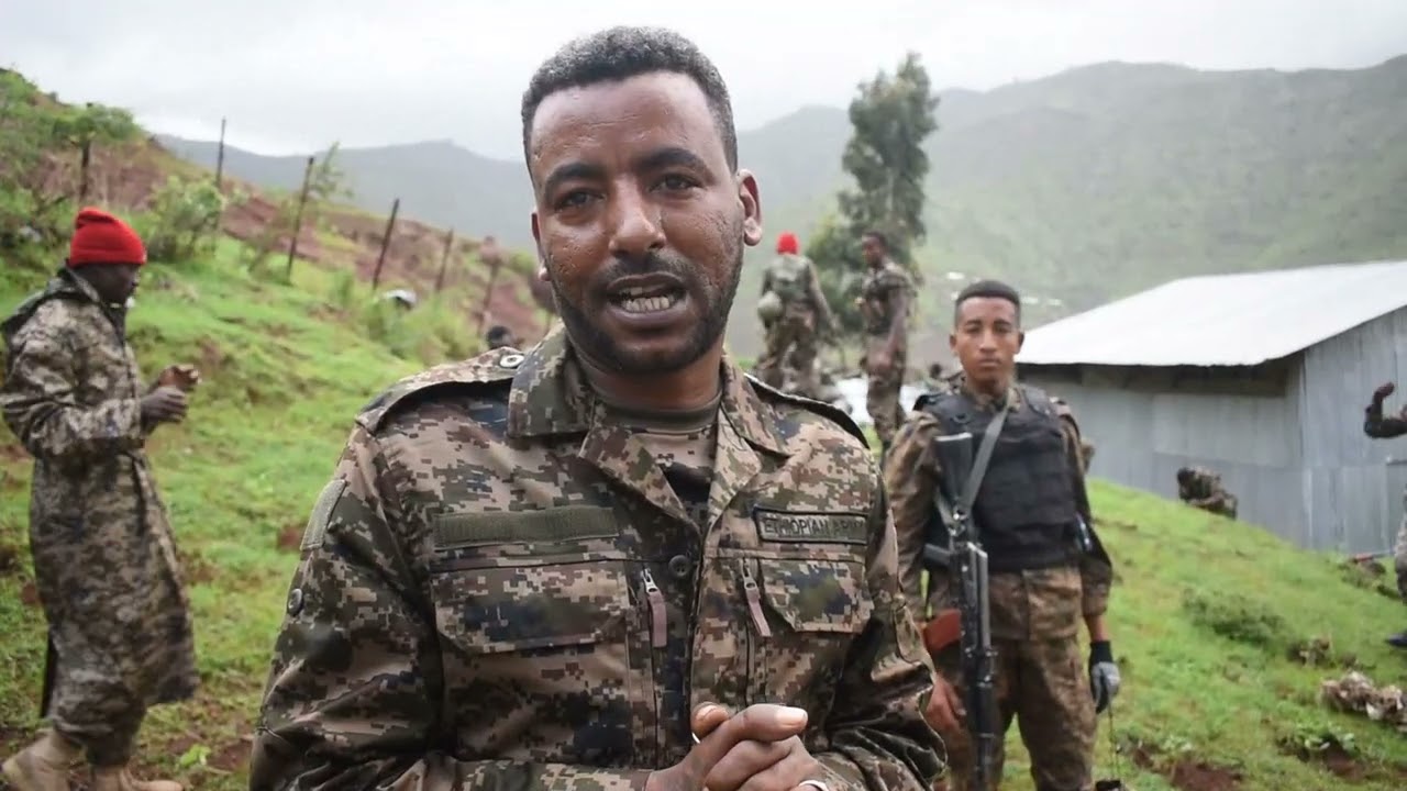 የሀገር መከላከያ ሰራዊት አባላት በጋዝጊብላ ወረዳ የ2016 ዓ  ም የአረንጓዴ አሻራ ችግኝ ተከላ አከናወኑ