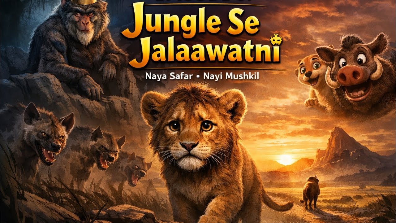 🦁 “Jungle Se Jalaawatni”