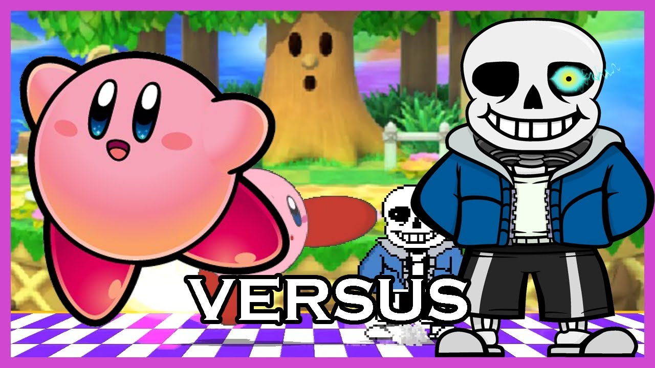 星のカービィ VS アンダーテール サンズ - [スマブラSP MUGEN]