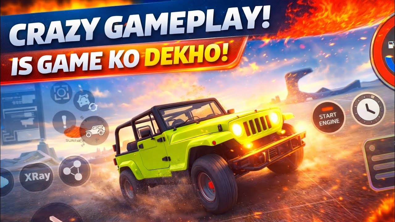 “Thar Off-Roading Gone Crazy 😱 | Mud, Hills & Extreme Driving Challenge 🚙🔥”
