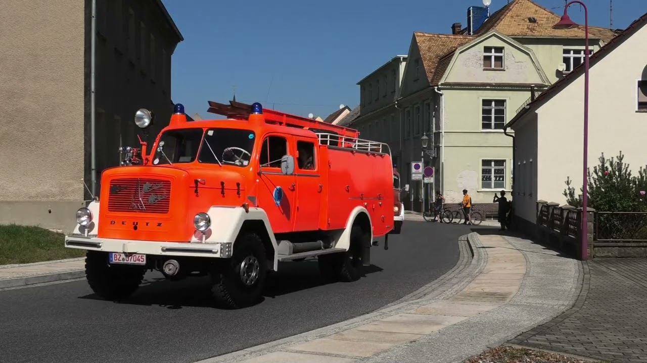Blaulichttreffen in Rothenburg O.l (Oldtimertreffen)