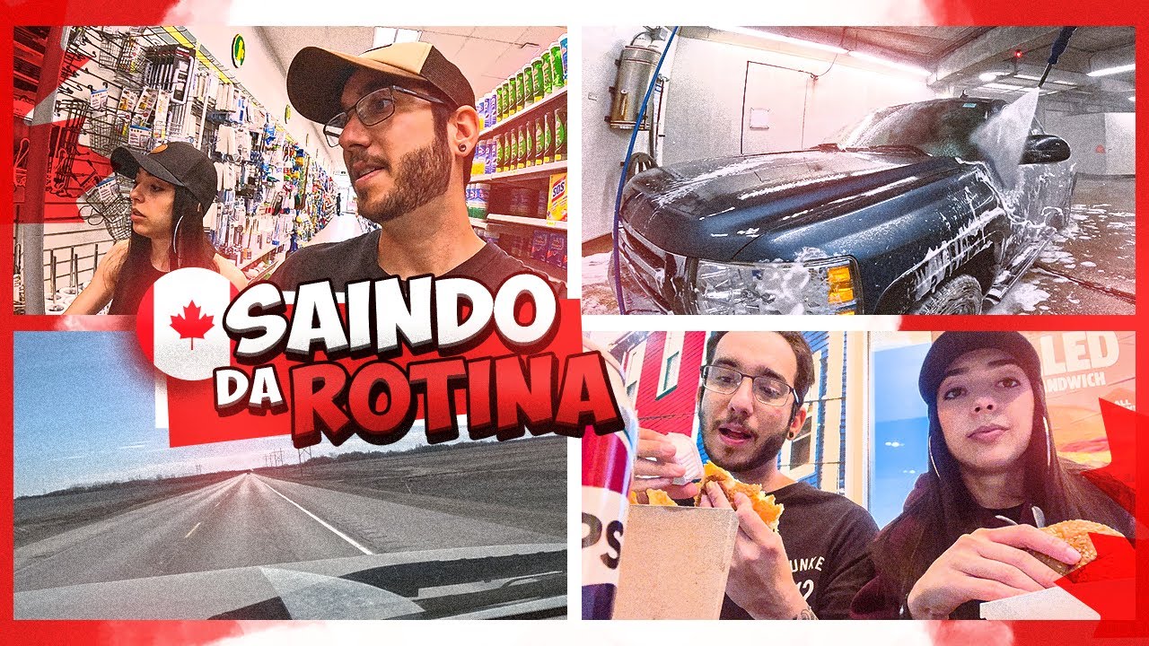 Nosso domingo no Canada! Conhecendo Winkler, Dollarama e car wash em Winnipeg !!