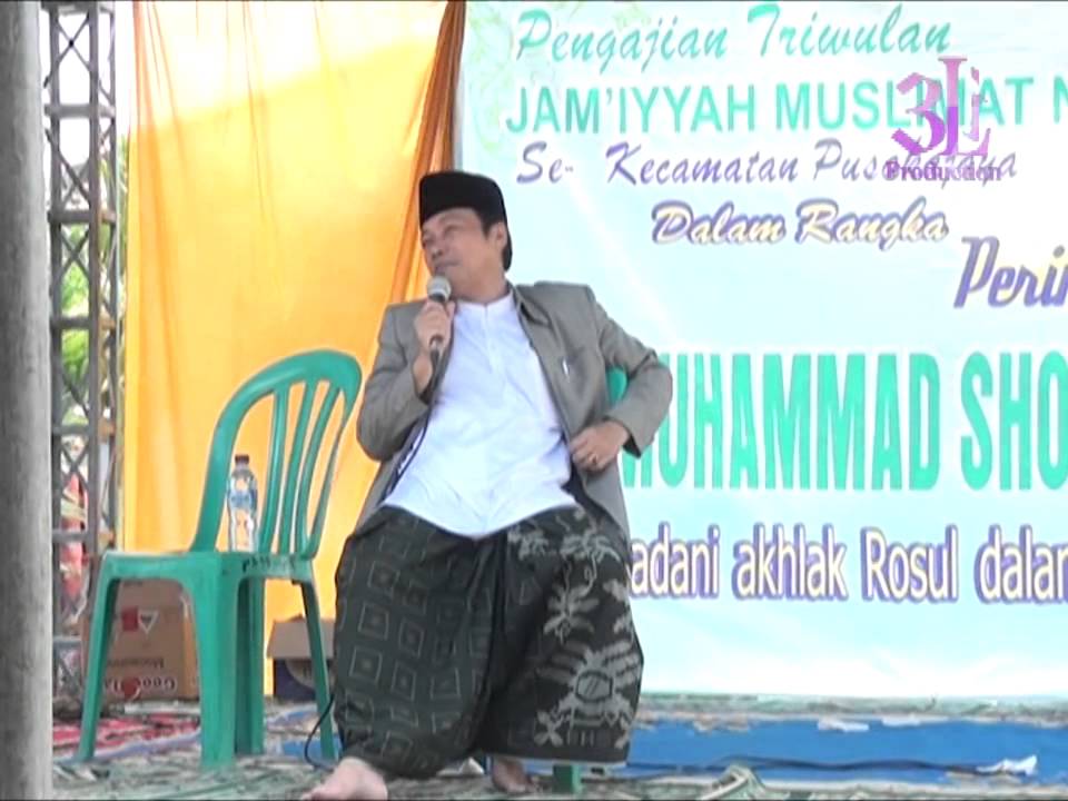 Tausiah KH. Mustofa Aqil Dlm Rangka Maulid Nabi & Triwulan Muslimat NU Pusakajaya