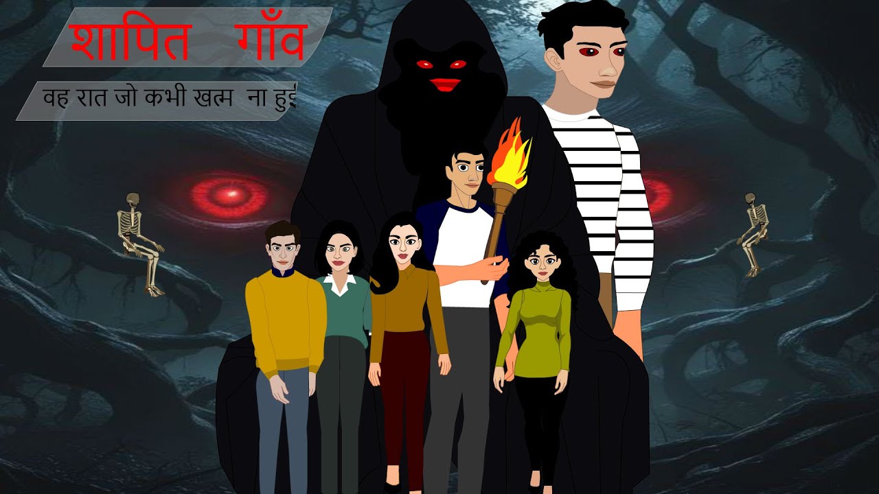 शापित गाँव l HINDI STORY I Moral Story l animation story