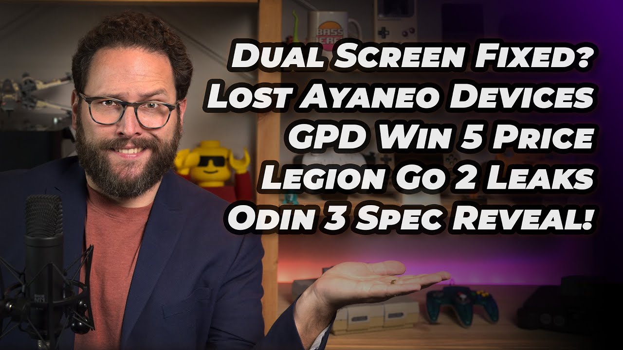Odin 3 Specs REVEAL, Lost Handhelds, BIG Power (At a HUGE Price) - Handheld News Nuggets #2