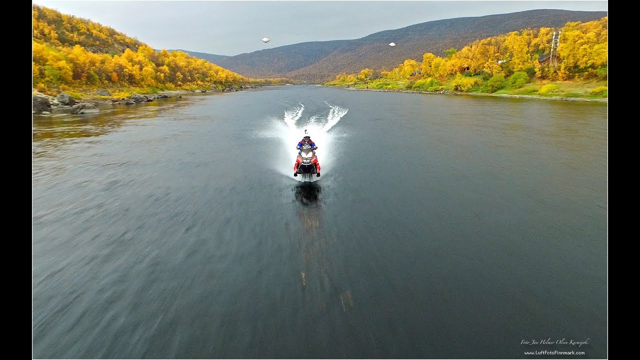 New World Record with snowmobile on water 212 km