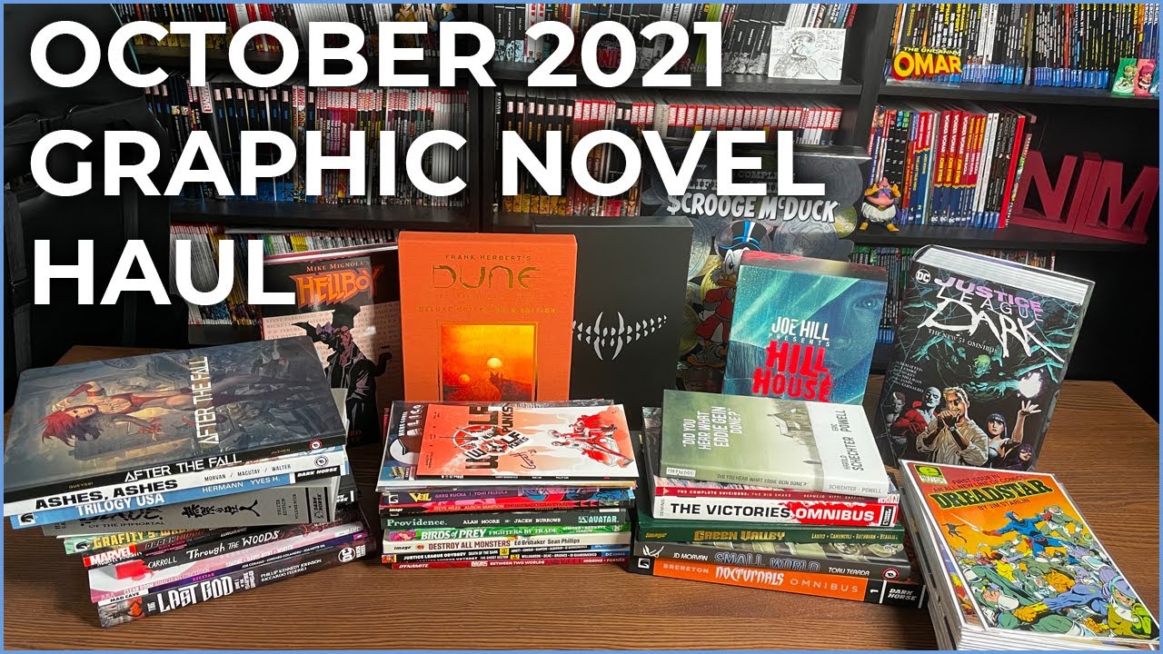 Graphic Novel, Omnibus, Absolutes, TPBs and comic Haul October 2021!