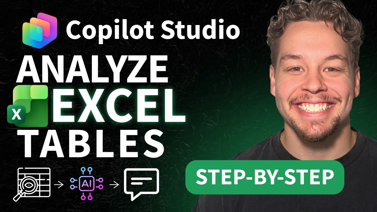 Как читать данные Excel с помощью агентов в Microsoft Copilot Studio