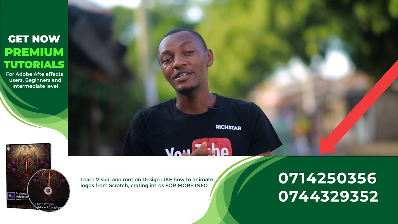 Jinsi ya ku design na kuweka Tangazo juu ya video
