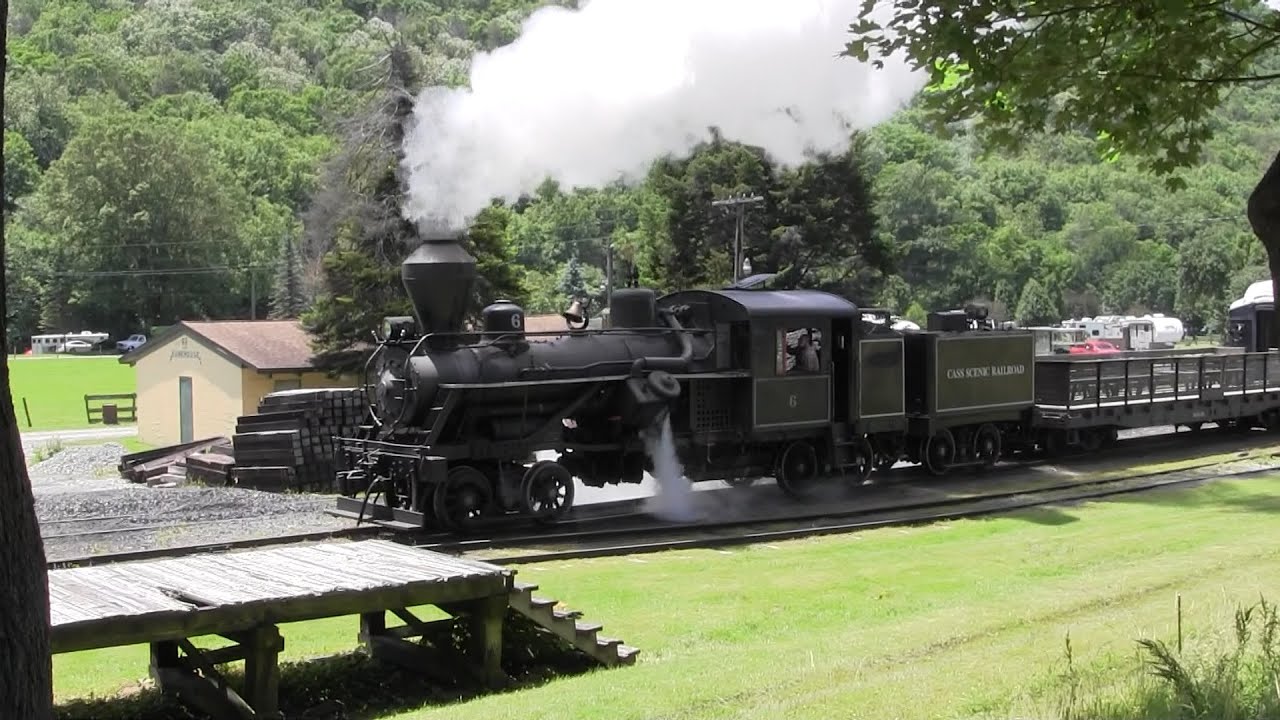 Durbin Rocket, Along the Greenbrier River, Heisler #6, June 2022
