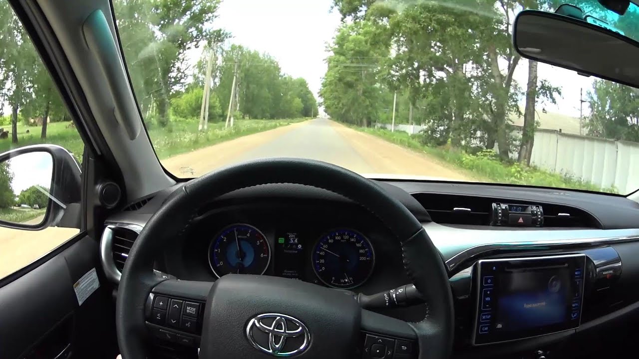 2015 Toyota Hilux 2.8.  POV Test Drive