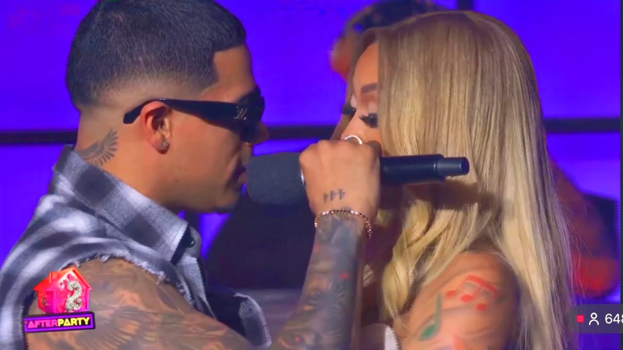 Michael Flores Ft La Perversa En vivo en Univisión | After Party | 