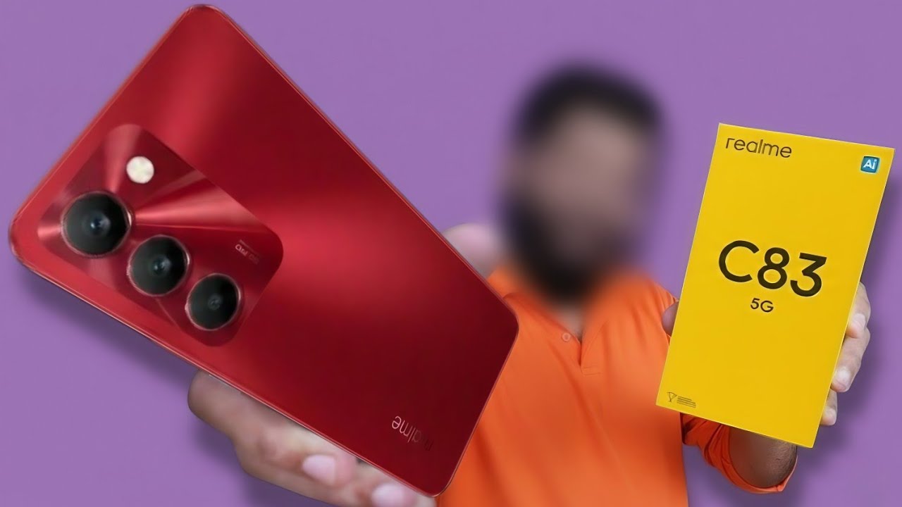 Realme C83 5G Unboxing, specifications & first look