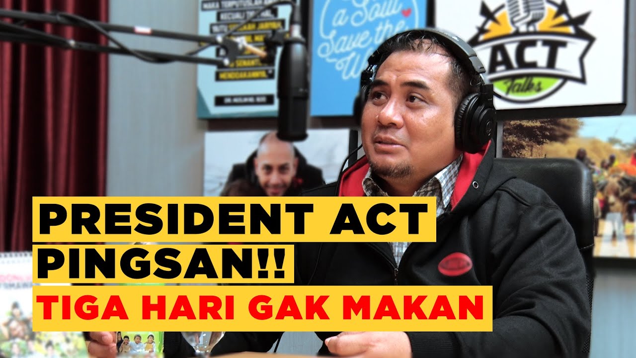 PRESIDEN ACT PINGSAN, 3 HARI GAK MAKAN