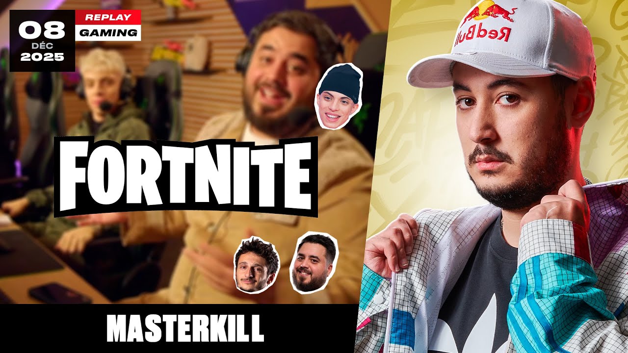 MASTERKILL FORTNITE (avec Anyme, Maxime Biaggi & Doigby) - Live Complet GOTAGA