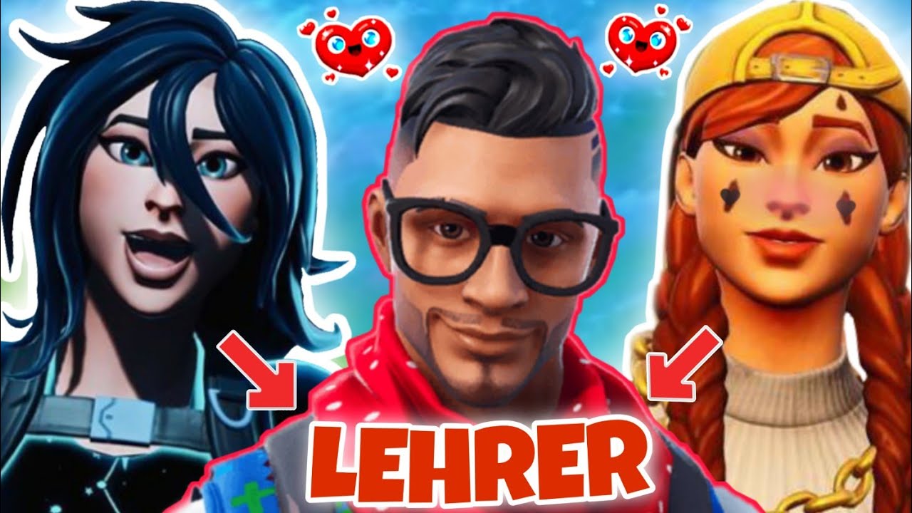 2 MÄDCHEN WOLLEN LEHRER KLÄREN 😳 KLASSENFAHRT ESKALIERT in Fortnite
