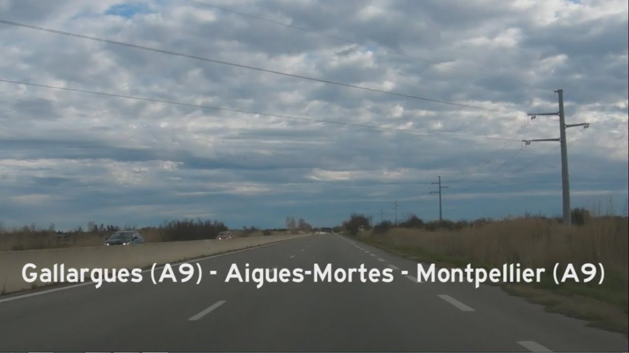 [F] Gallargues (A9) - Aigues-Mortes - Montpellier (A9)