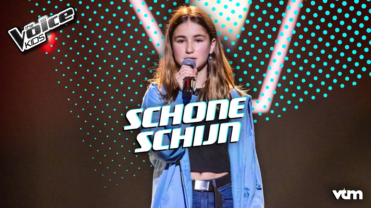 F&eacute; - 'Schone Schijn' | Blind Auditions | The Voice Kids | VTM