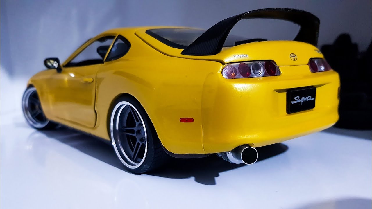 1/18 Kyosho Toyota Supra unboxing/kutu açılışı