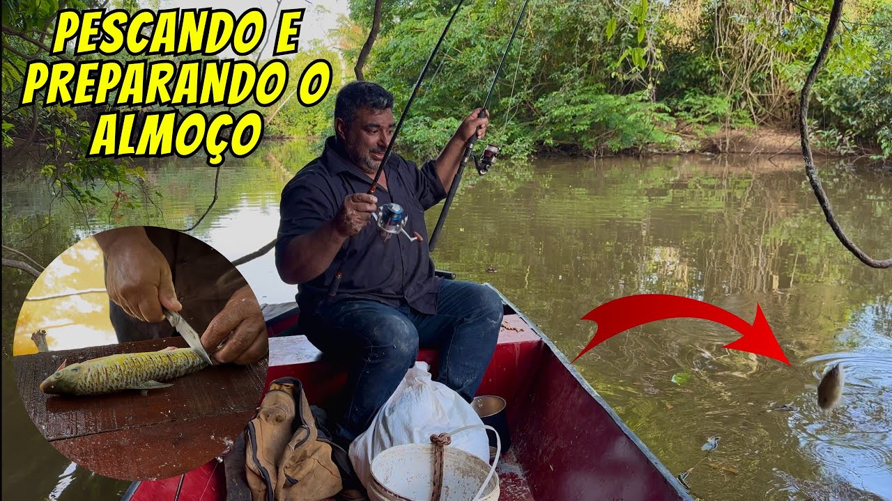 PEGAMOS PIAU NA CEVADA E FIZEMOS UMA CALDEIRADA DE RESPEITO! 🐟🍲
