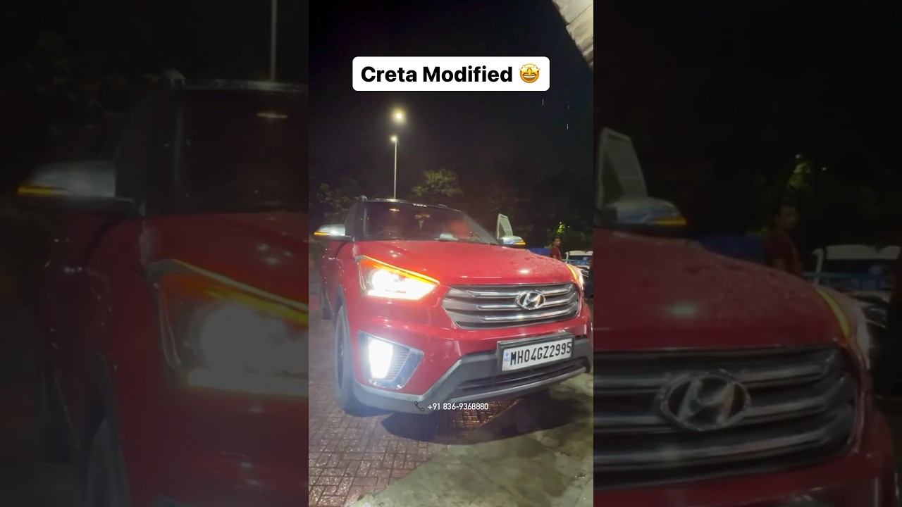Creta DRL, Ambient, Reflector modified 😱🙀