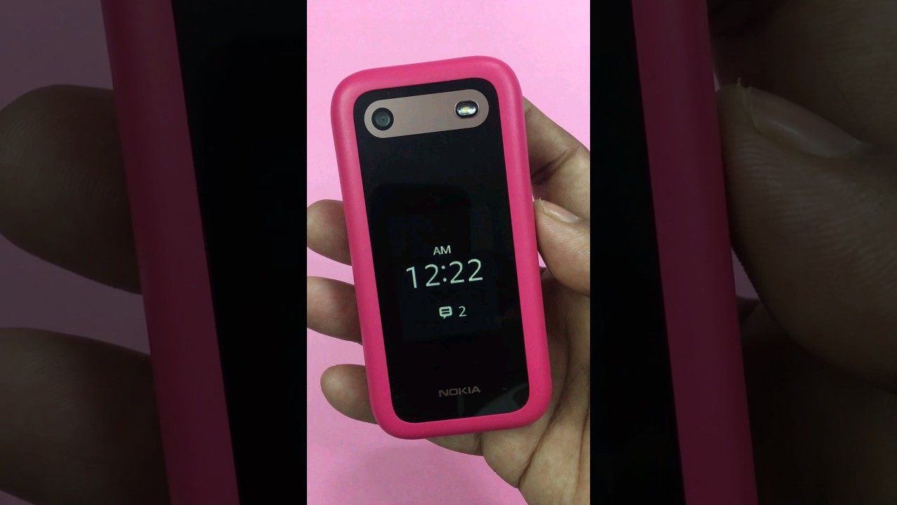 Nokia 2660 Pop Pink quick unboxing [ASMR] 