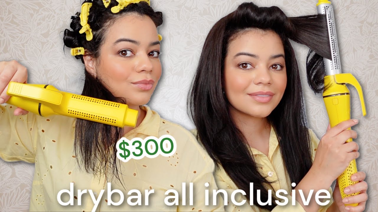 NEW Drybar All-Inclusive Multi-Styler On Curly Hair - Worth $300?! 😱