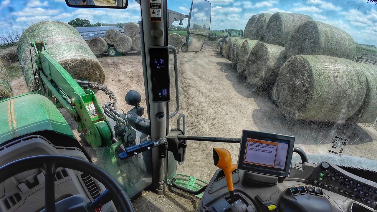 We have 300 bales to move