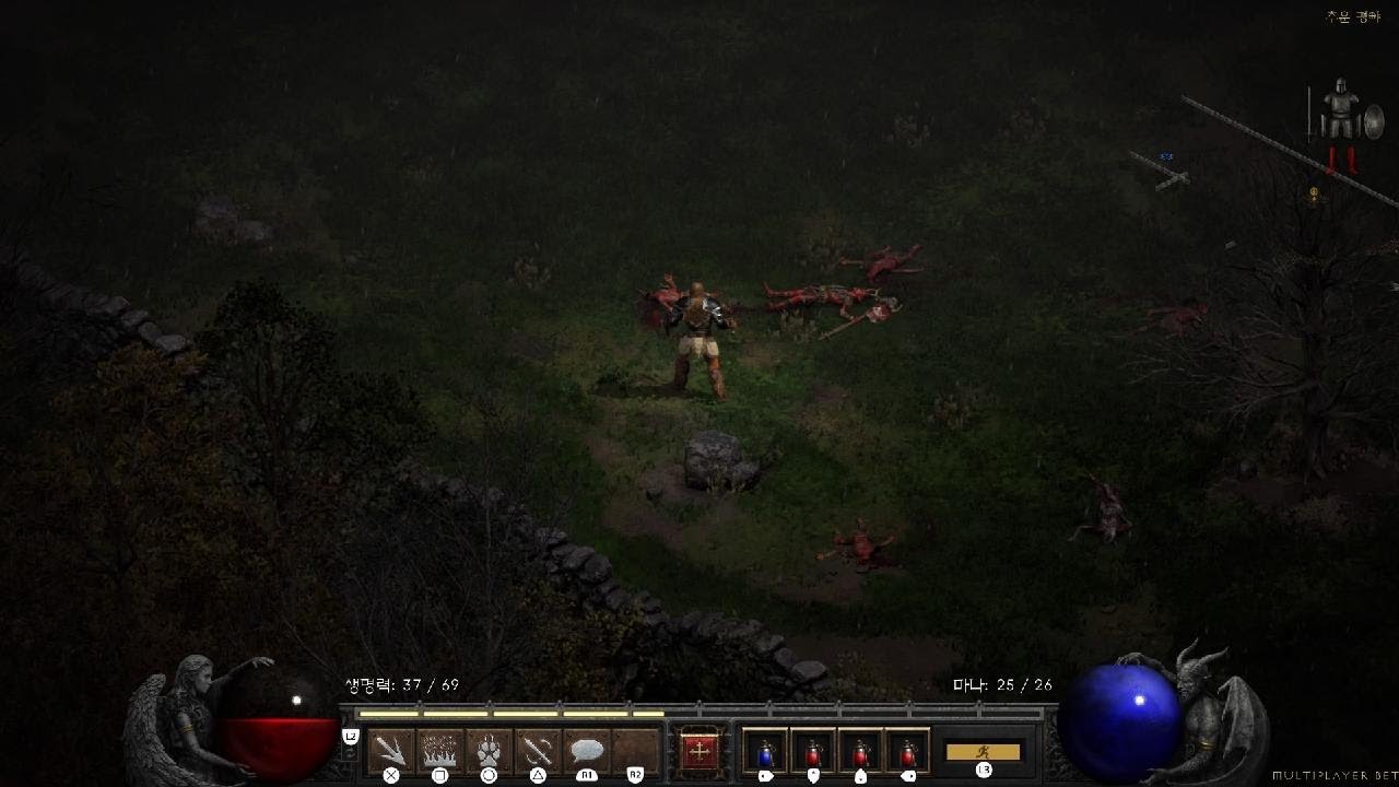 #PS5 #플스5 #디아블로2 #디아블로2레저렉션 #레저렉션 PS5 Diablo II: Resurrected Beta_20210814022630