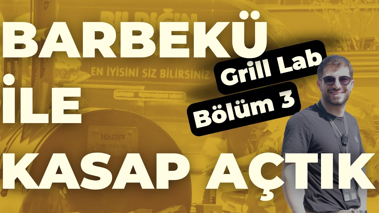 Canavar Barbekü ile Kasap Açılışı Yaptık