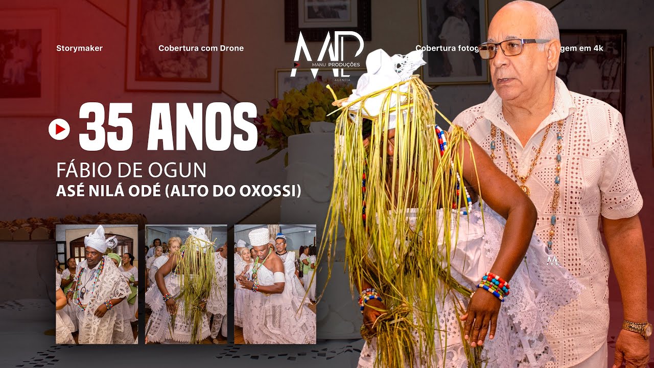 ASÉ NILÁ ODÉ (Alto de Oxossi) | 35 ANOS FÁBIO DE OGUN (Babalorisá Ícaro de Oxossi)