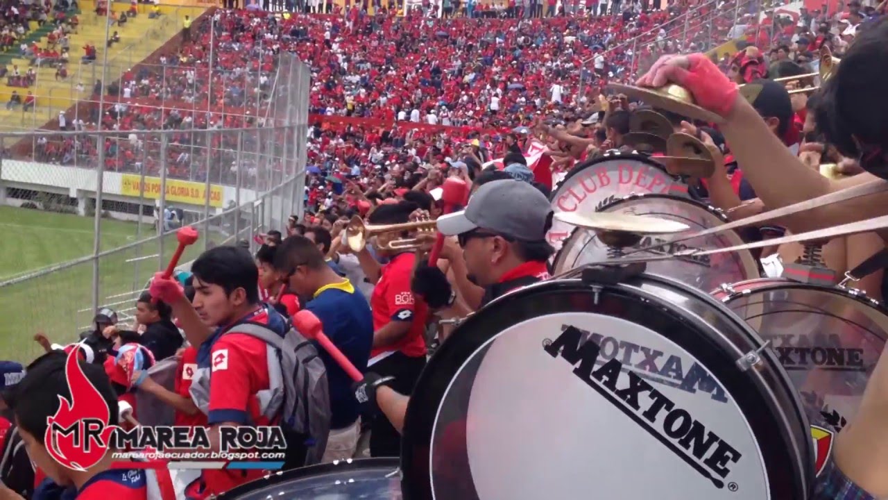 Aucas vs El Nacional - Marea Roja
