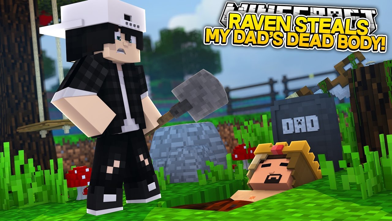 RAVEN KILLS KING TOM AND HIDES HIS BODY?! w/Little Carly and Little Kelly (Minecraft Roleplay)