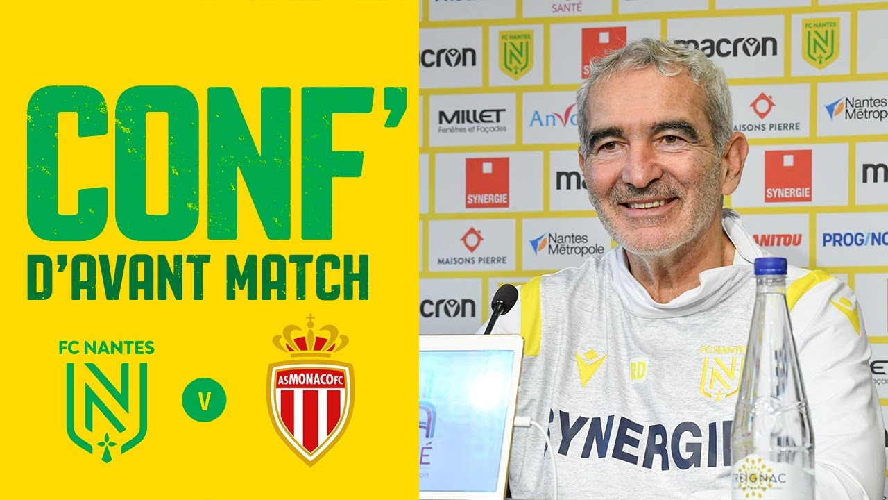 Raymond Domenech avant FC Nantes - AS Monaco 🗣