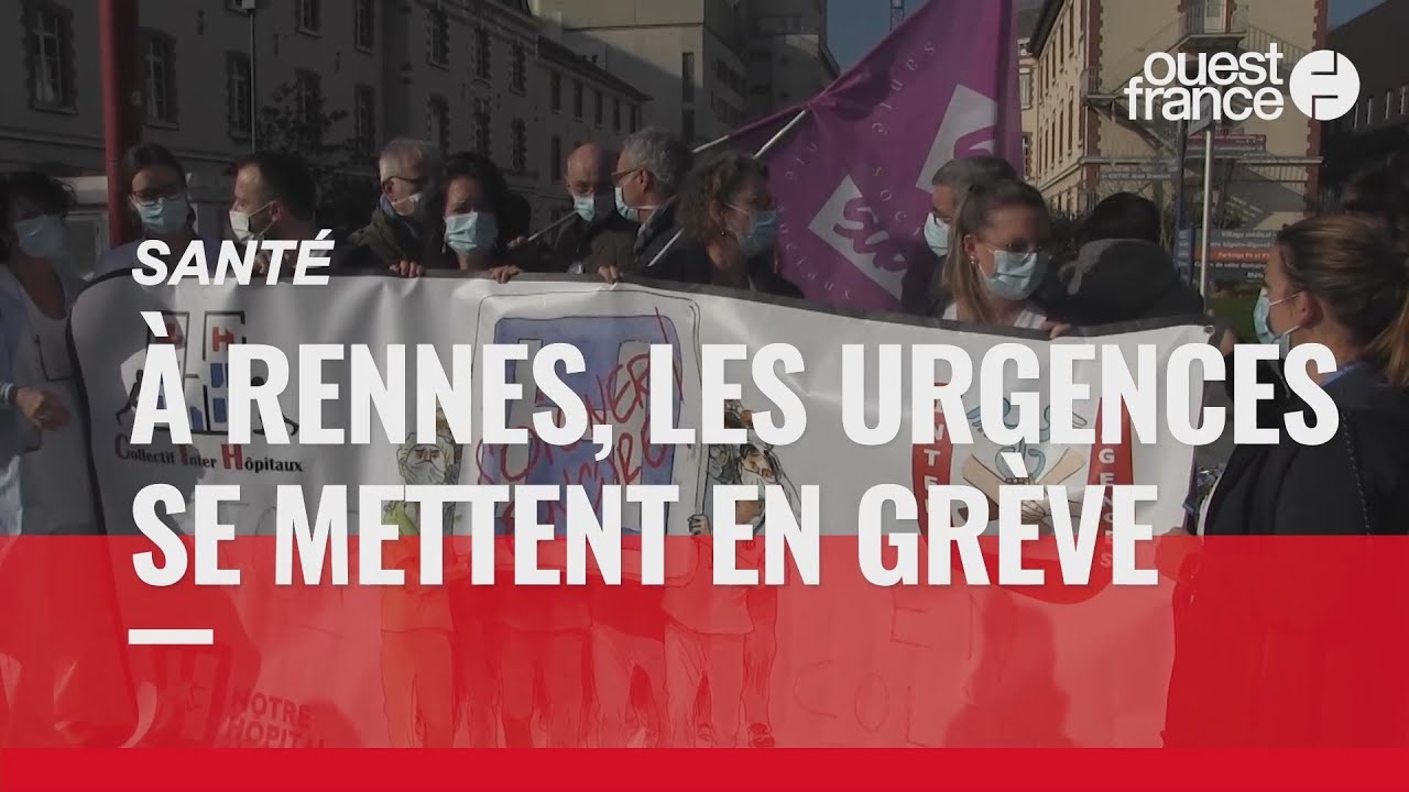Rincées et à bout, les urgences du CHU de Rennes se mettent en grève