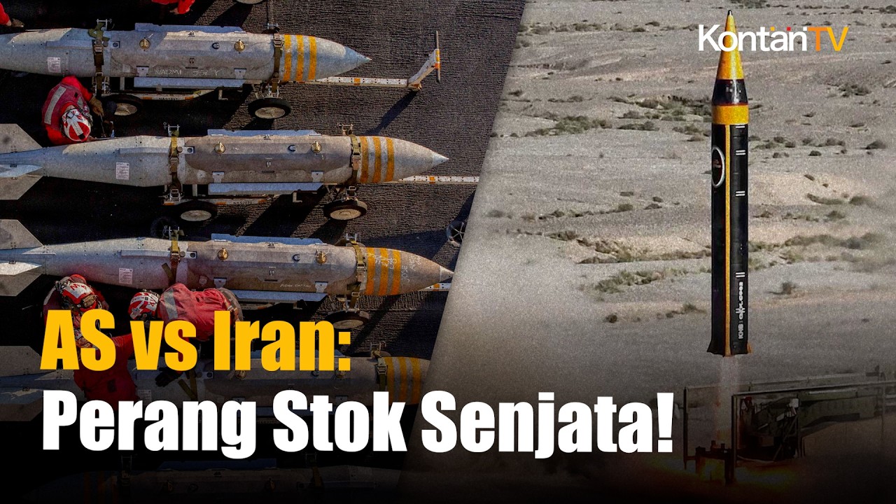 Perang AS vs Iran Masuk Fase Penentuan! Siapa Kehabisan Senjata Lebih Dulu?