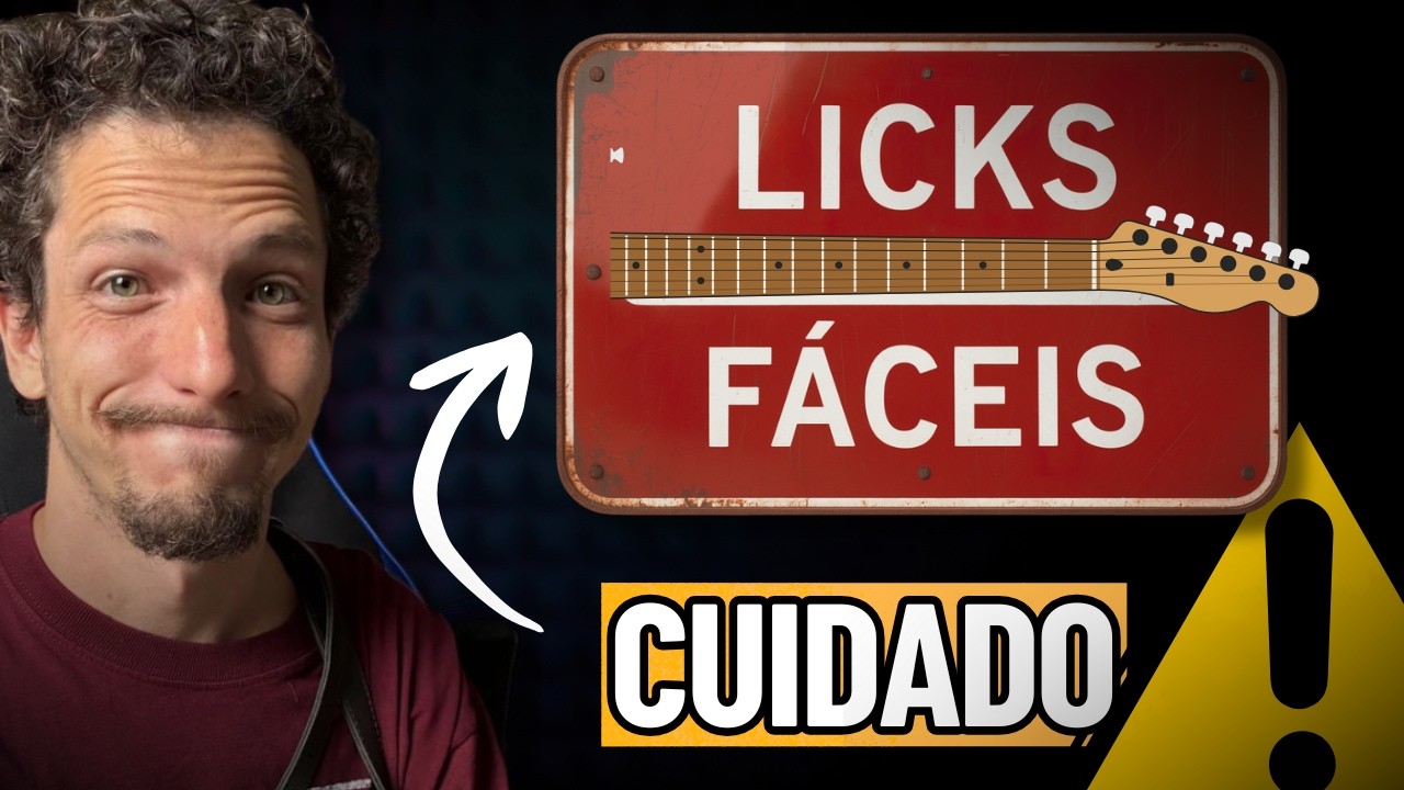 Você NÃO PRECISA de LICKS nem EXERCÍCIOS: a VERDADE do FEELING!
