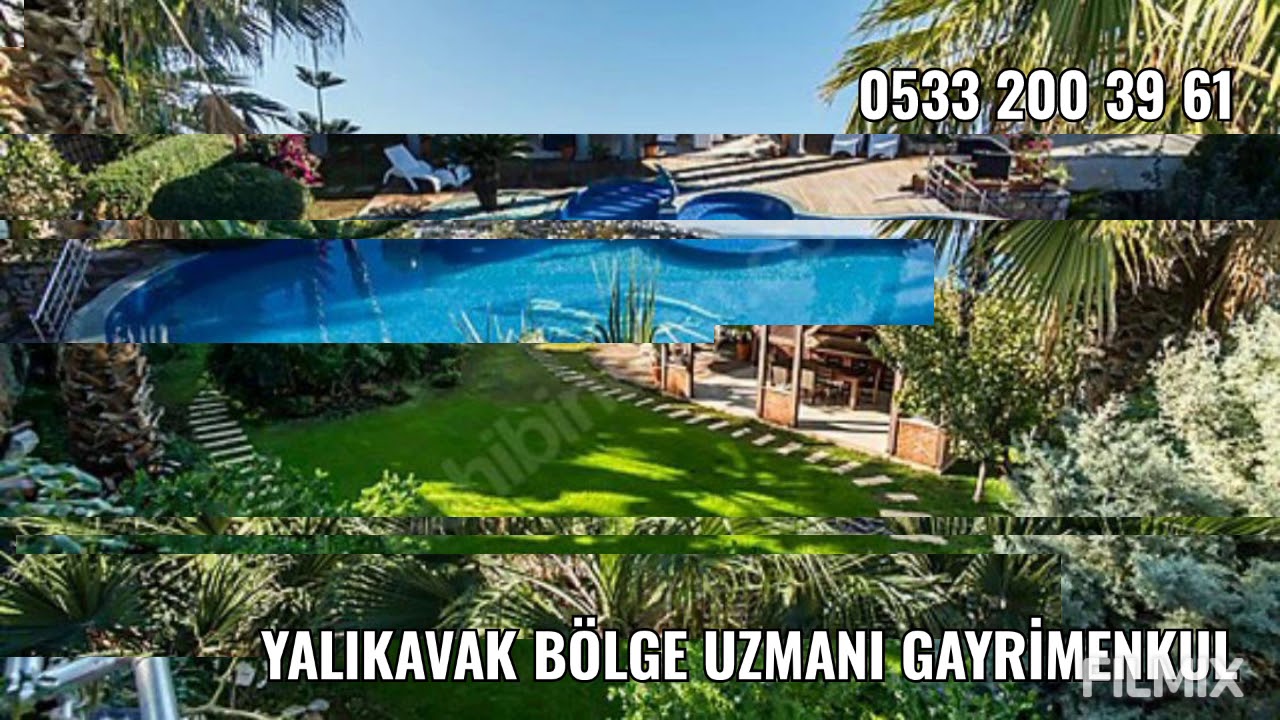 YALIKAVAK MERKEZE YAKIN M&Uuml;STAKİL MALİKHANE 2.650 M&sup2; ARSA İ&Ccedil;ERİSİNDE MUHTEŞEM DENİZ MANZARALI