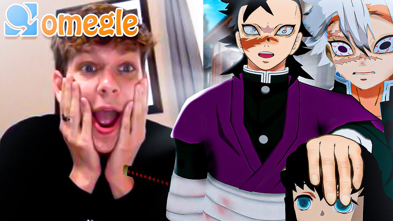 GENYA, SANEMI E TOKITO ENTRAM NO OMEGLE DEMON SLAYER VR