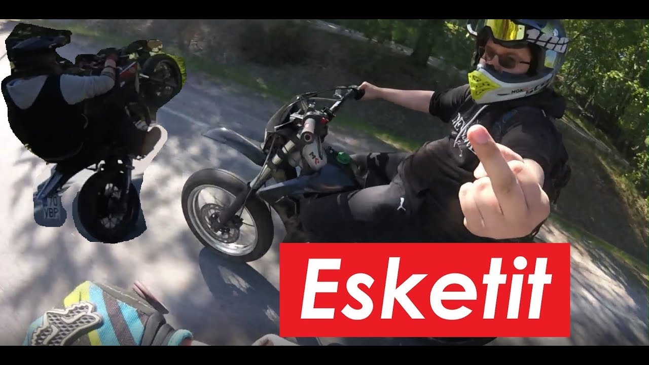 YA MA HA Ei Pamaha ja Kiukkunen Gilera-kuski