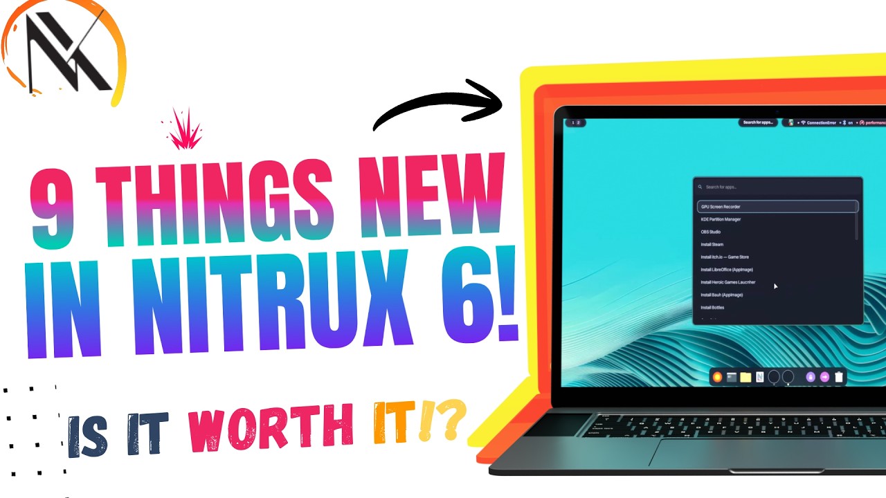 Вышла Nitrux 6.0! 9 важных изменений (обновляться или нет?)