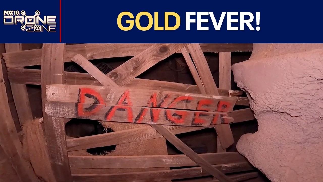 Goldfield Ghost Town & mining history | Drone Zone | FOX 10 Phoenix