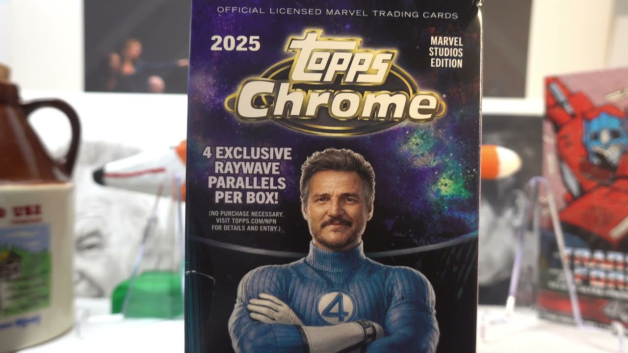 [Topps Marvel Chrome MCU 2025] - Trading Cards Booster Box Pack Break - Marvel Cinematic Universe