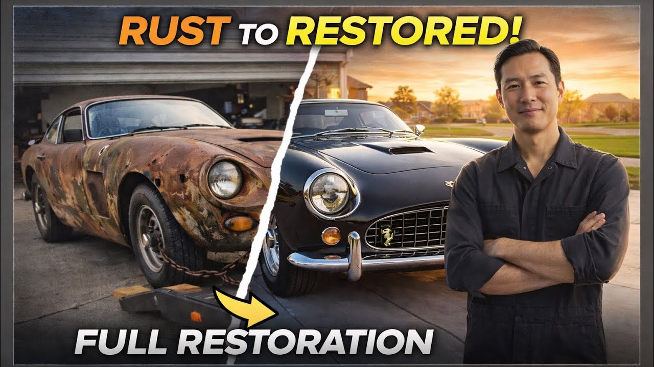 ASMR Ferrari 250 GTO 1962 Full Restoration | From Abandoned to Beautiful | Rust to Full Restoration