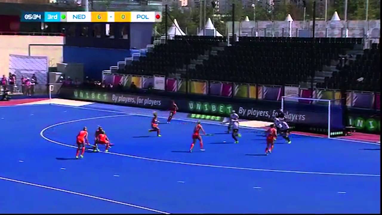 Netherlands v Poland Match Highlights - Women's UNIBET EuroHockey Championships 2015