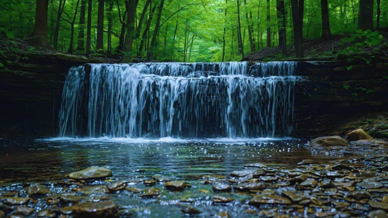 Lose Yourself in Nature 🌲 Soothing Forest Ambience with Water & Birdsong