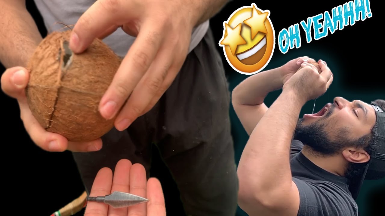How To Open Coconuts Without Any Tools
