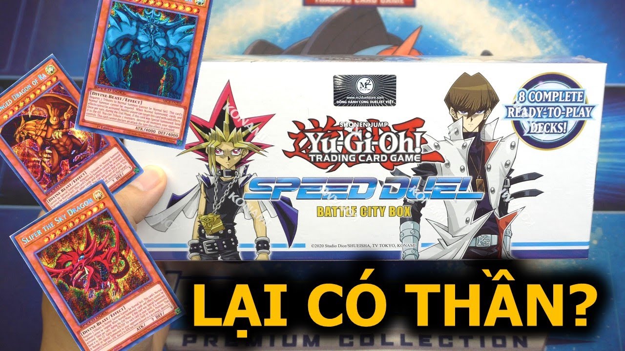 Yugioh Speed Duel Battle City Box - Món quà cho Giáng sinh và năm mới 2021  | M2DA